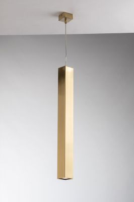 Sospensione quadra 1XGU10 non incl. 60 cm bianco-nero-oro-corten FLUKE-SQ Sospensione quadra 1XGU10 non incl. 60 cm bianco-nero-oro-corten FLUKE-SQ